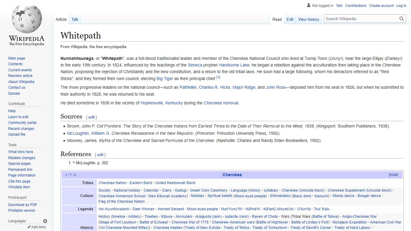 Whitepath - Wikipedia