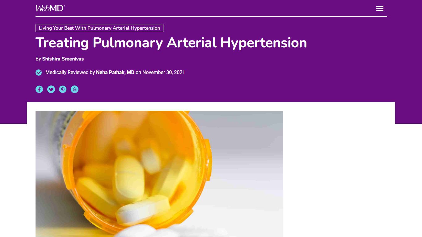 Treating Pulmonary Arterial Hypertension - WebMD