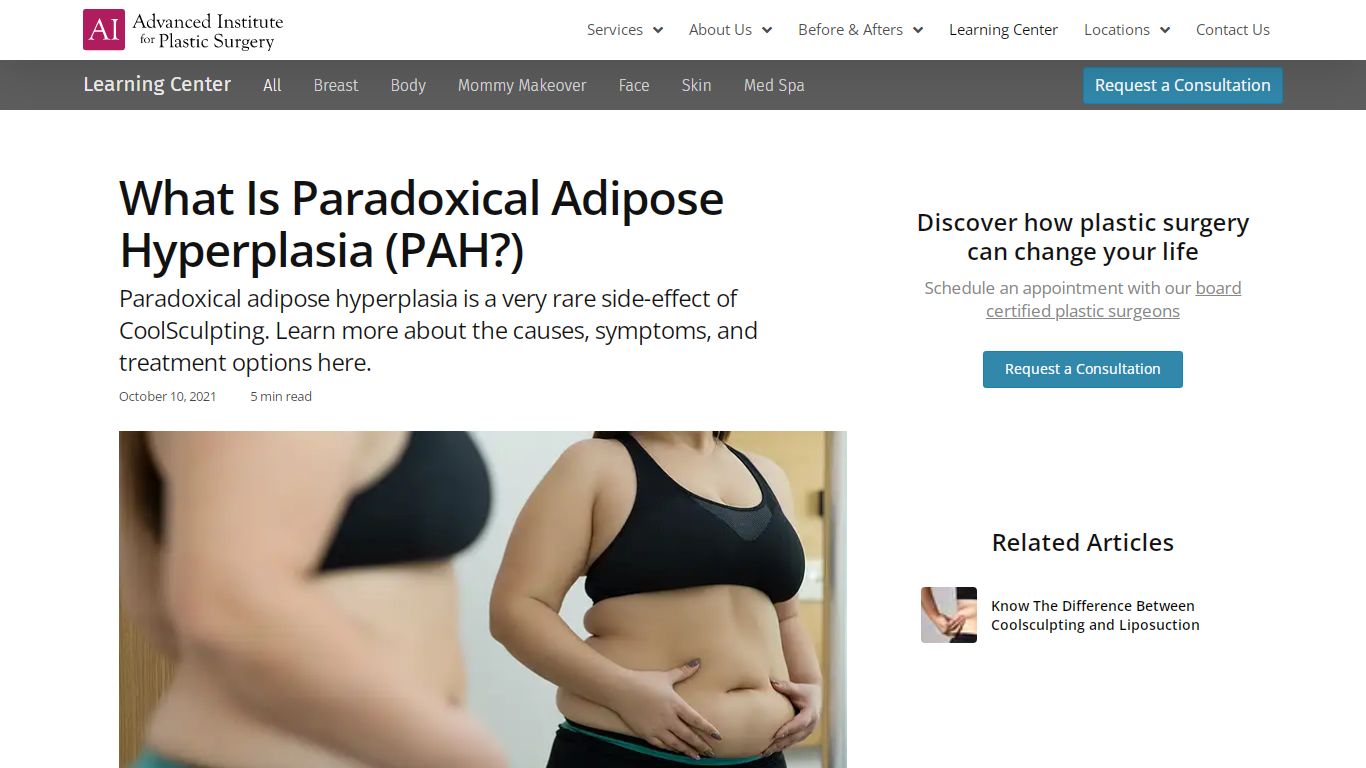 What Is Paradoxical Adipose Hyperplasia (PAH?)